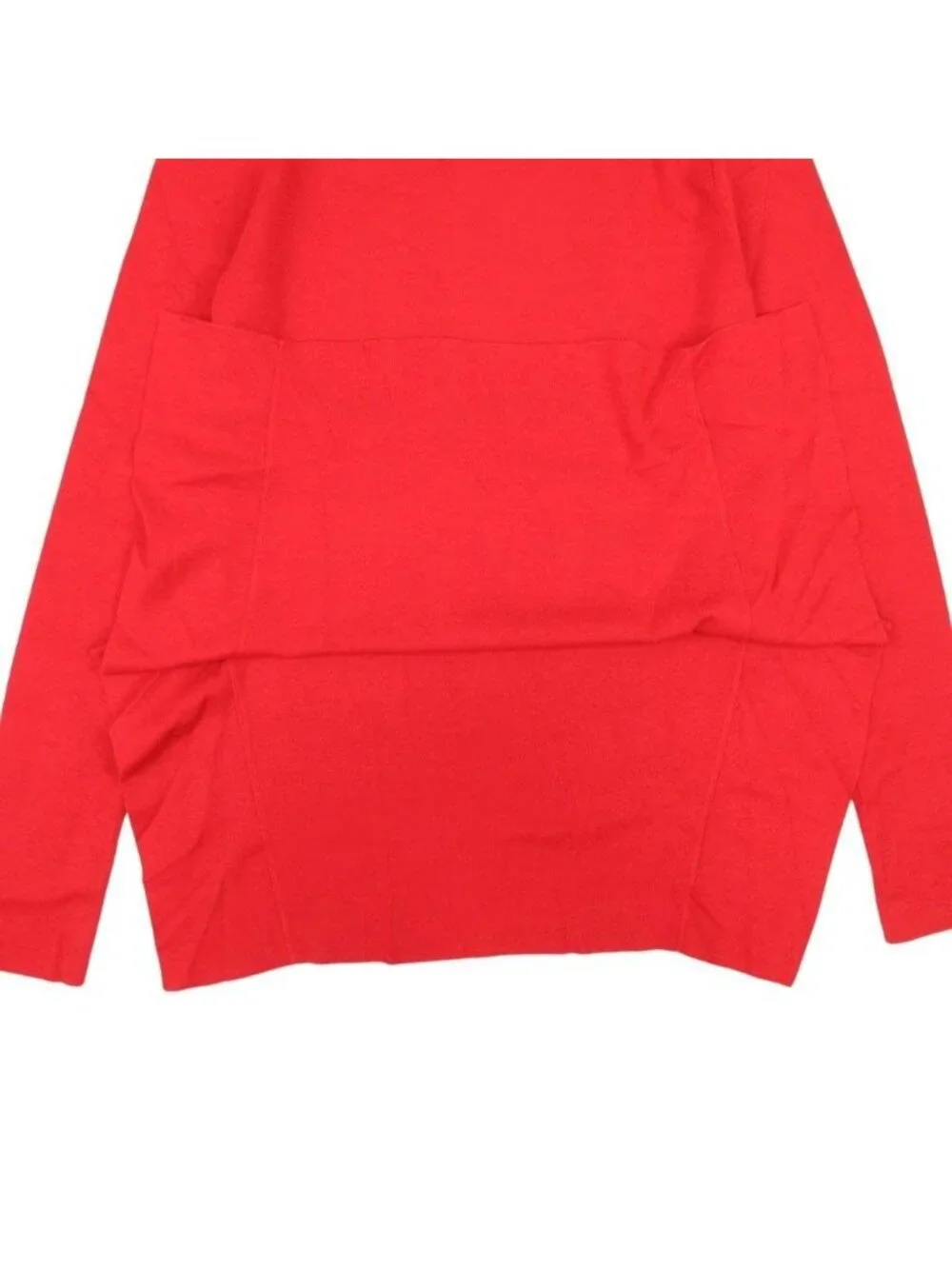 Louis Vuitton Frilled Sweater Frill Cashmere Wool High Gauge Knit Top L